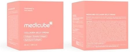 Collagen Jelly Cream- Niacinamide & Freeze-Dried Hydrolyzed Collagen - Boosts Skin'S Barrier Hydration and Gives 24H Glow & Lifted Look - Korean Skincare (1.69 Fl Oz)