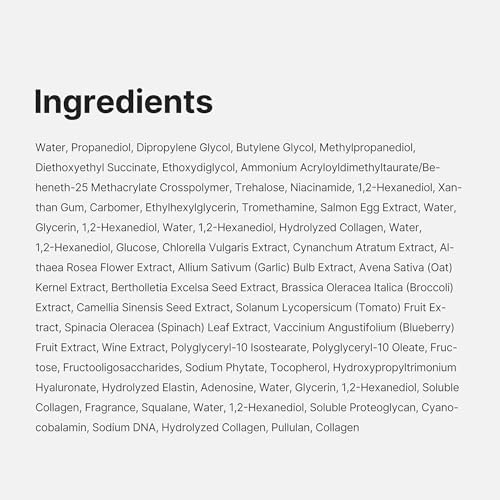 Collagen Jelly Cream- Niacinamide & Freeze-Dried Hydrolyzed Collagen - Boosts Skin'S Barrier Hydration and Gives 24H Glow & Lifted Look - Korean Skincare (1.69 Fl Oz)