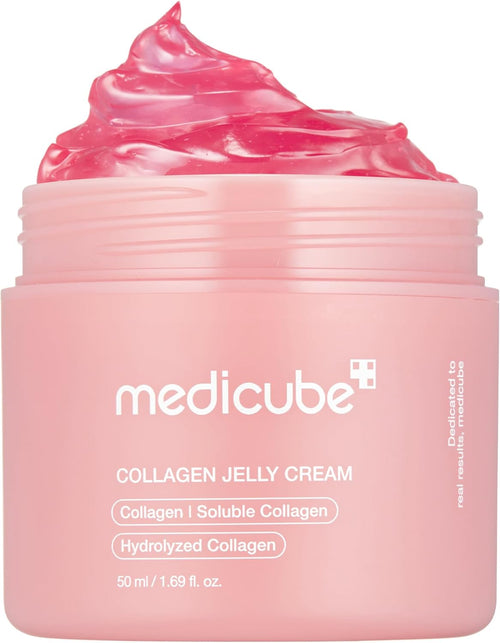 Collagen Jelly Cream- Niacinamide & Freeze-Dried Hydrolyzed Collagen - Boosts Skin'S Barrier Hydration and Gives 24H Glow & Lifted Look - Korean Skincare (1.69 Fl Oz)