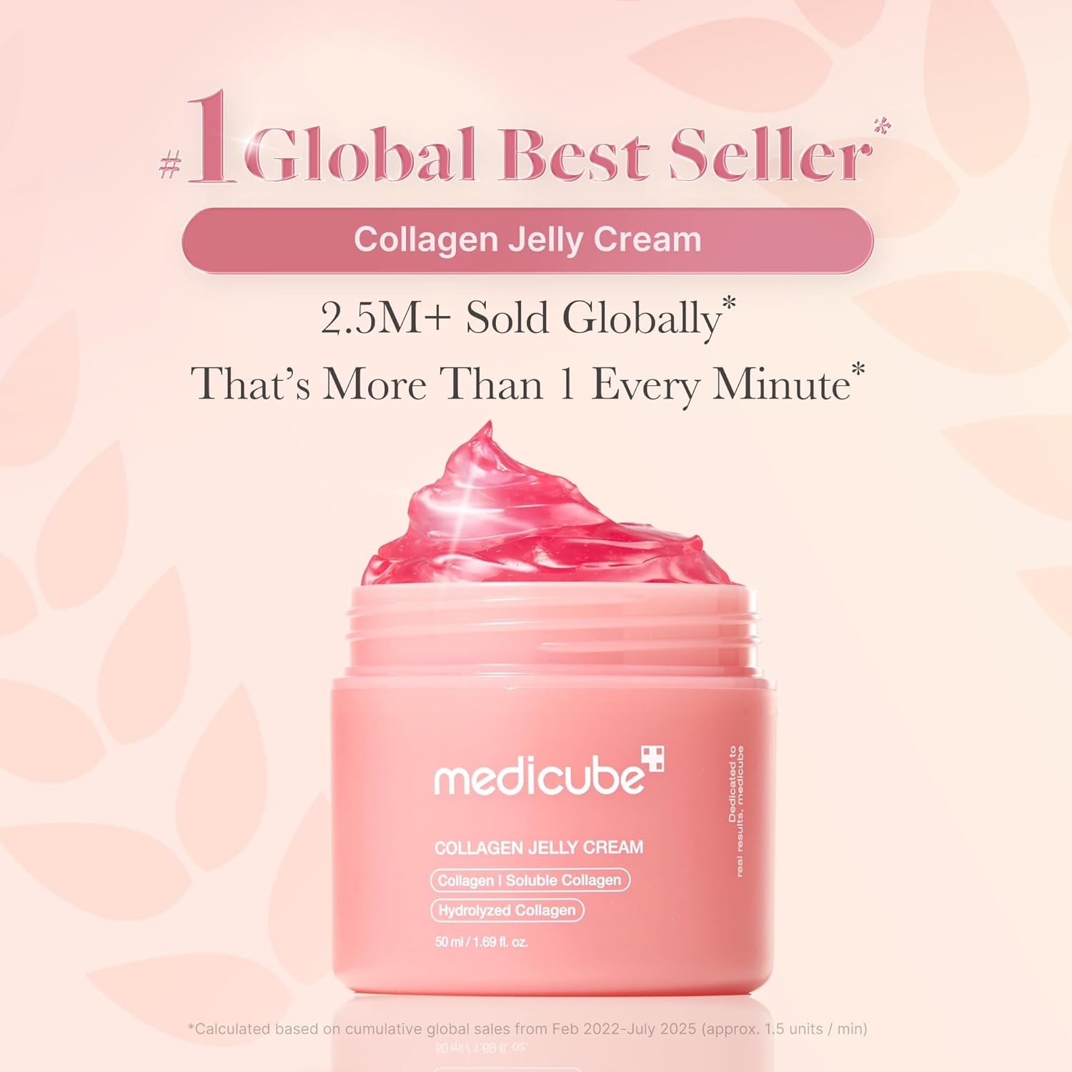 Collagen Jelly Cream- Niacinamide & Freeze-Dried Hydrolyzed Collagen - Boosts Skin'S Barrier Hydration and Gives 24H Glow & Lifted Look - Korean Skincare (1.69 Fl Oz)