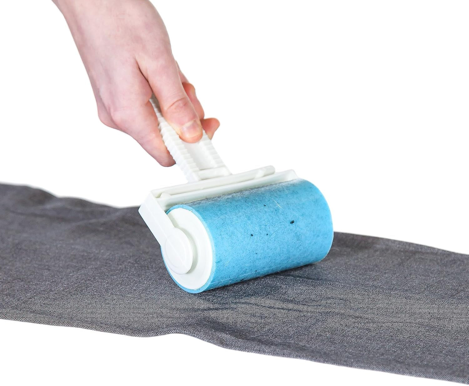 Silicone Lint Rollers Twin Set | Large Lint Remover and Travel Lint Remover | Pet Hair Remover | Handheld Sticky Silicone Dust Wiper Washable and Reusable for Clothes | Lint Removers for Clothes
